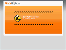 Tablet Screenshot of dev.dorothybrowser.com